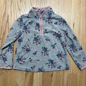 Oshkosh fleece long sleeve shirt sweater toddler girl 4T